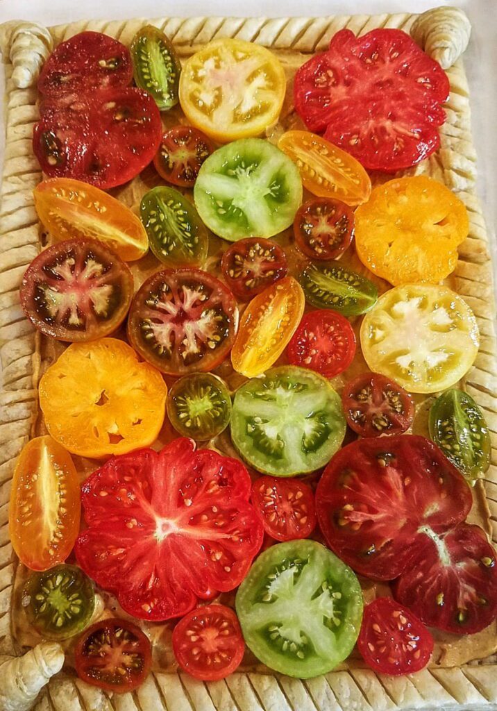Unbaked tomato tart | The Coeur d'Alene Coop