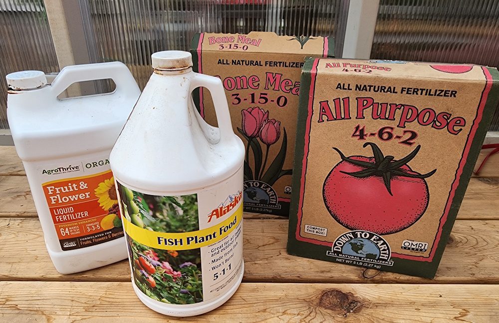 types of organic fertilizer products