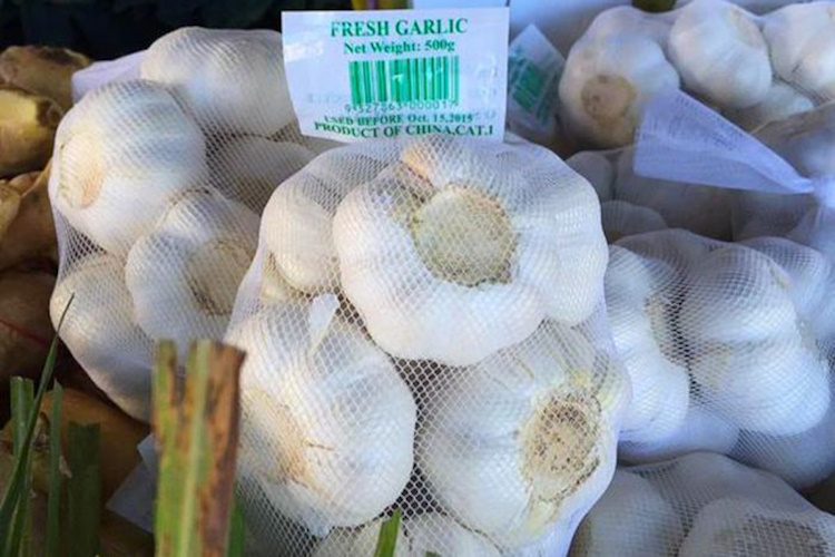 bagged garlic from china